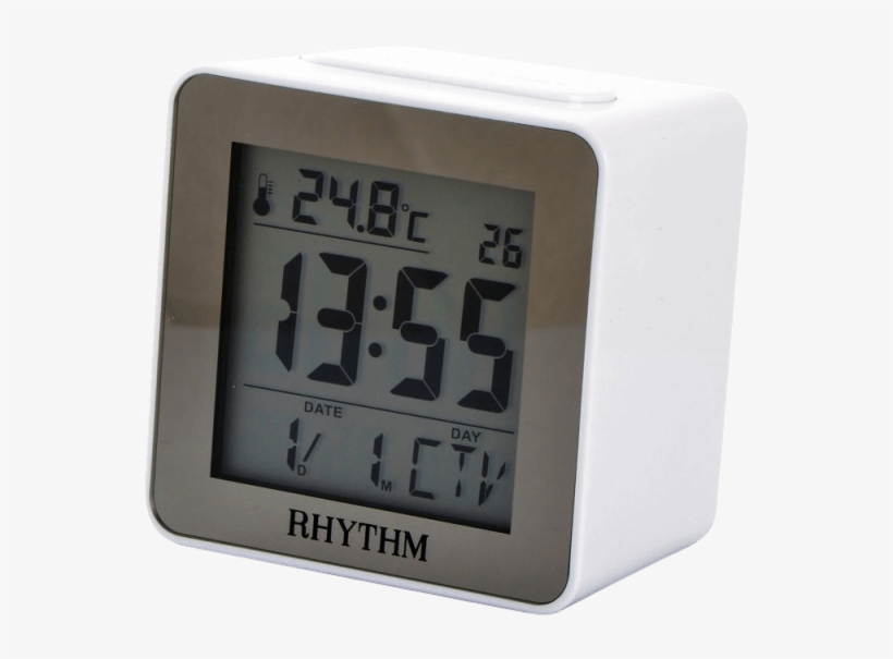 Rhythm Lct076nr03 Type Of Watch Alarm Clock Type Of - Radio Clock, transparent png download