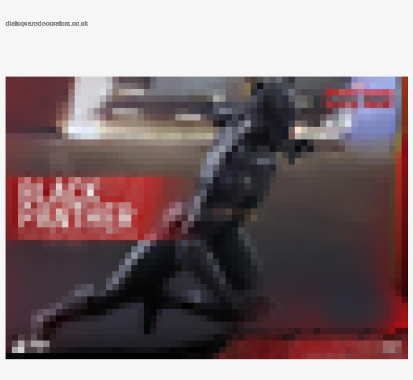 New Trend Marvel Black Panther Action Figure 1 6 Hot - Art, transparent png download