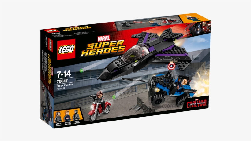 Lego Black Panther Pursuit, transparent png download