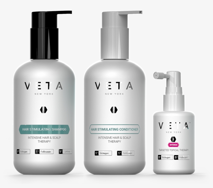 Veta 3-step Hair Growth System For Women - Shampoo, transparent png download