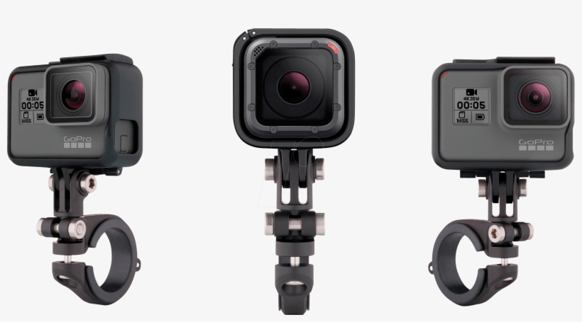 Gopro Amhsm-001 - Gopro Handlebar Seatpost Pole Mount, transparent png download