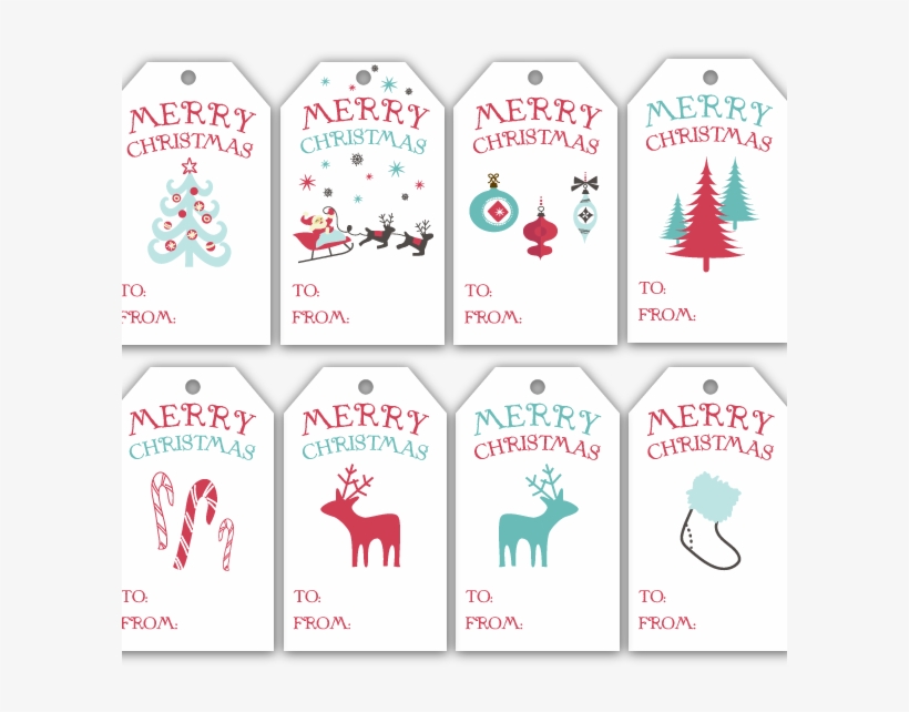 Xmas-tags - Xmas Tags, transparent png download