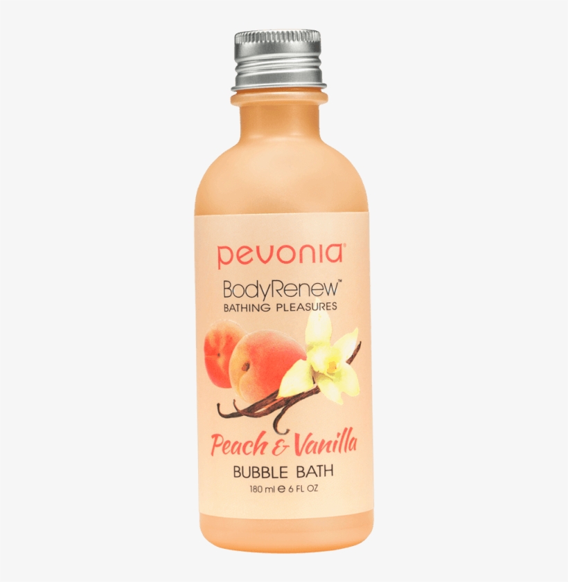 Peach & Vanilla Bubble Bath - Body Lotions Vanilla, transparent png download