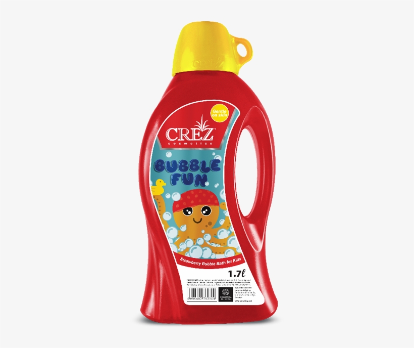 Bubble Fun Bubble Bath - Plastic Bottle, transparent png download