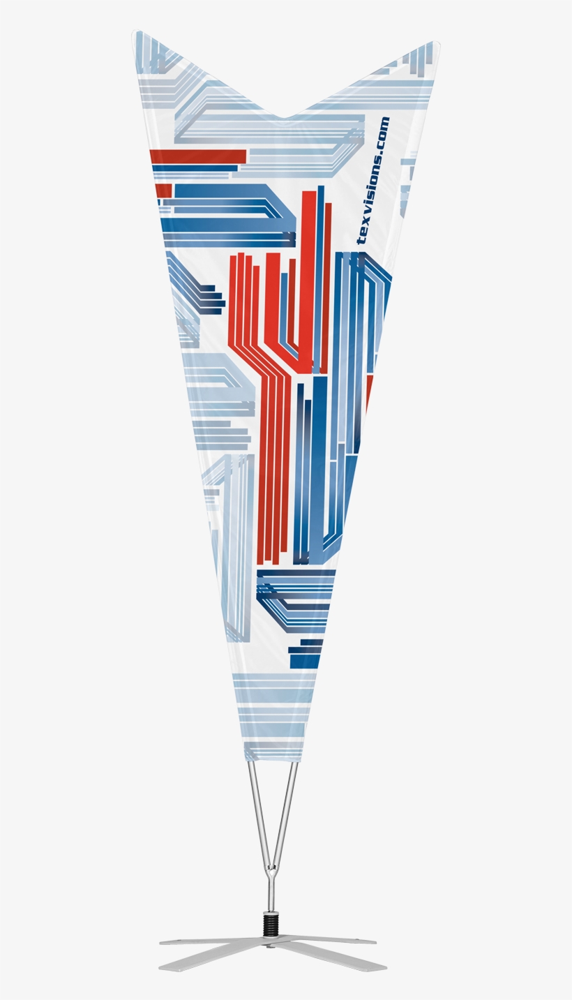 This Bowflag® Premium Model Has An Arrow-shaped Custom - Flag, transparent png download