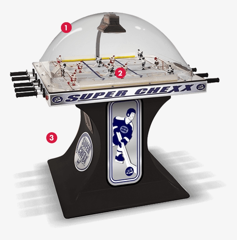Buy Bubble Hockey Direct From The Factory - Super Chexx Hockey Table, transparent png download