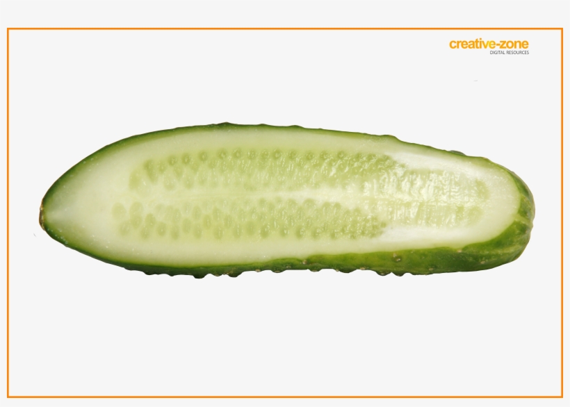 Cucumber, Sliced, Transparent - Cucumber, transparent png download