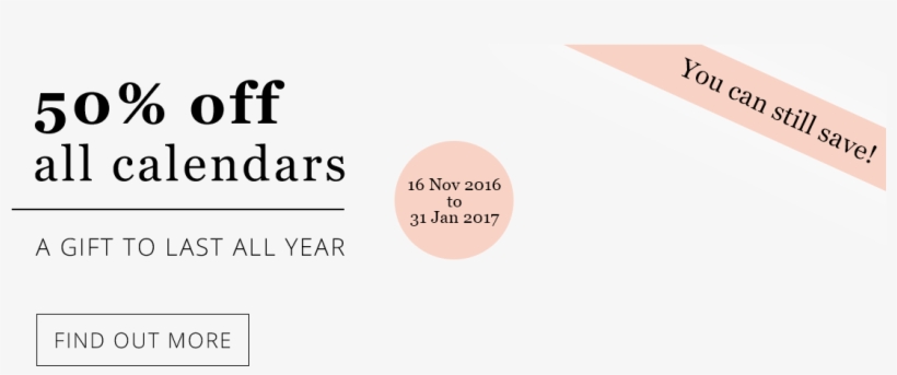 Calendar Promo Banner Text1 - Tan, transparent png download