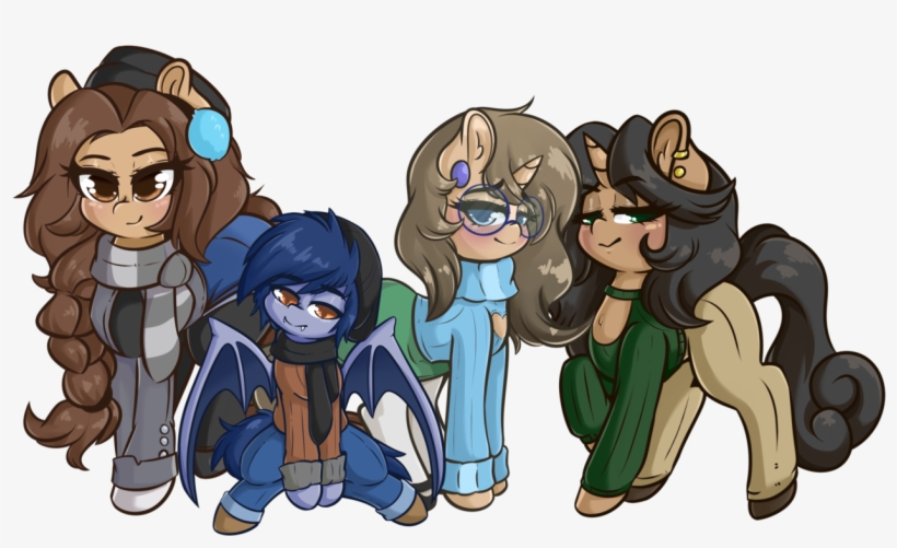 Wickedsilly, Bat Pony, Blue Eyes, Brown Eyes, Clothes, - Cartoon, transparent png download