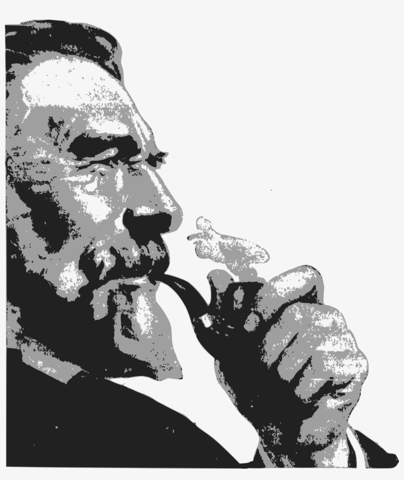 Big Image - Man With Pipe, transparent png download