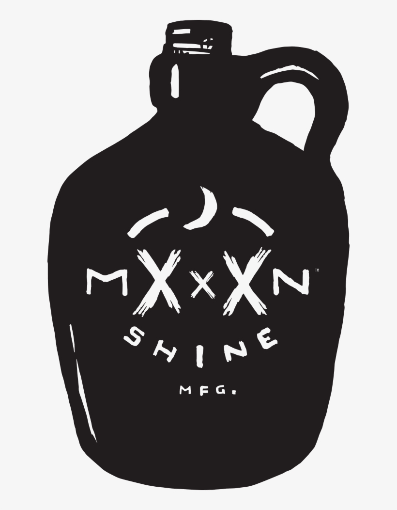 Moonshine Mfg - Glass Bottle, transparent png download