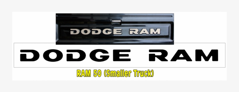 1981-83 Dodge Ram - Graphics, transparent png download