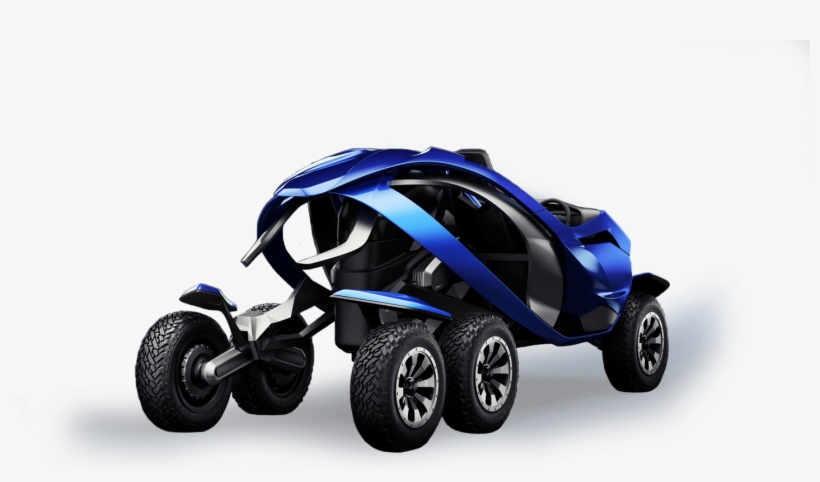 Ferox Azaris From Back Right Hand Side - Electric Car, transparent png download
