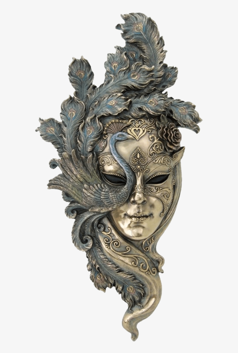 Carnival Of Venice Venetian Masks Masquerade Ball- - Carnival Mask, transparent png download