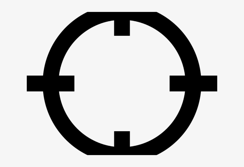 Bullet Hole Clipart Cross Hair - Tracking Icon Png, transparent png download