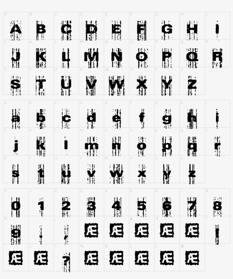 Xerox Malfunction Font - Font Dirty Headline, transparent png download