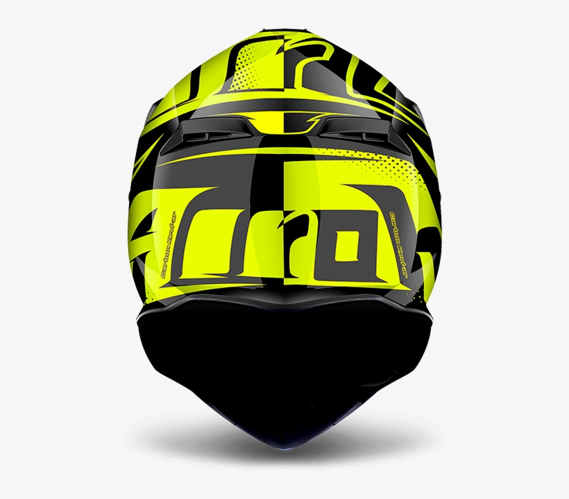 Airoh Terminator Cleft Orange, transparent png download