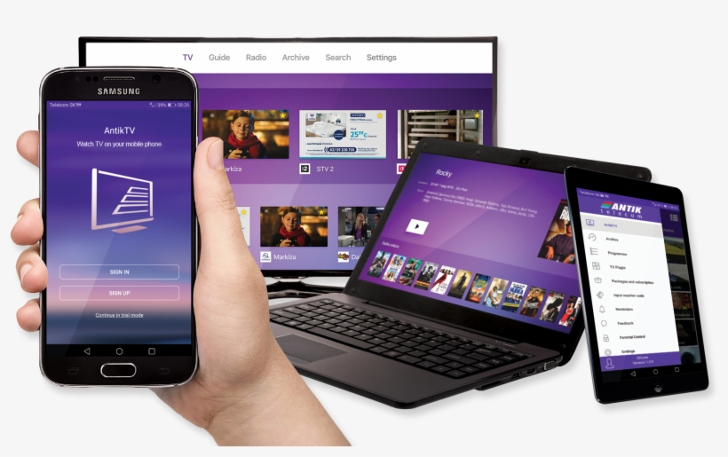 Antik Technology - Smartphone, transparent png download