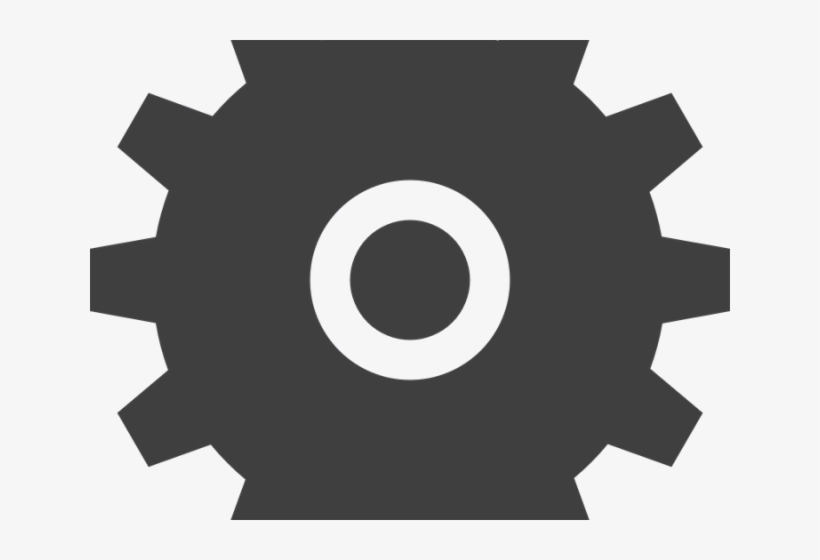 Gears Clipart Logo Png - Gear Flat Icon, transparent png download