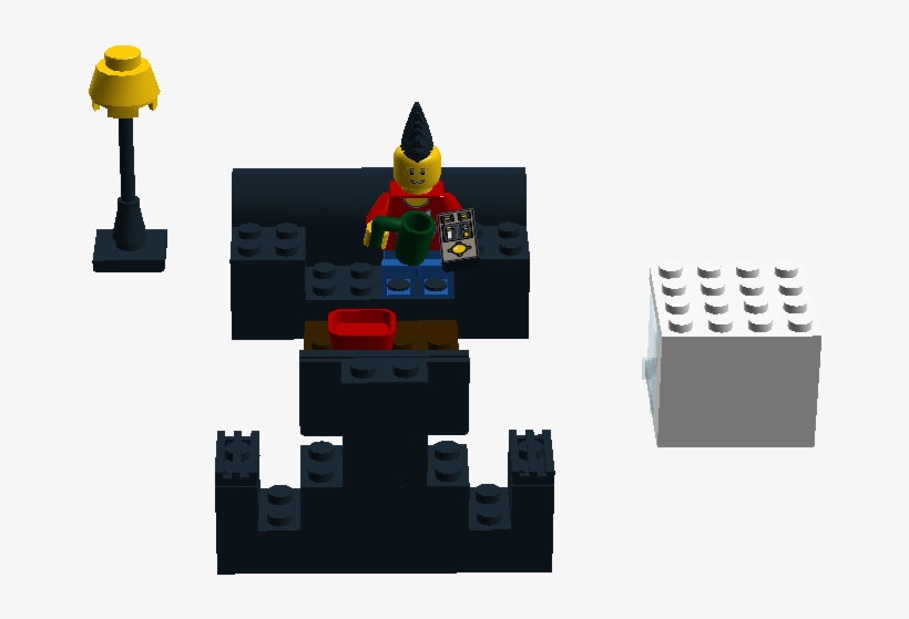 Just Watching Tv - Cartoon, transparent png download