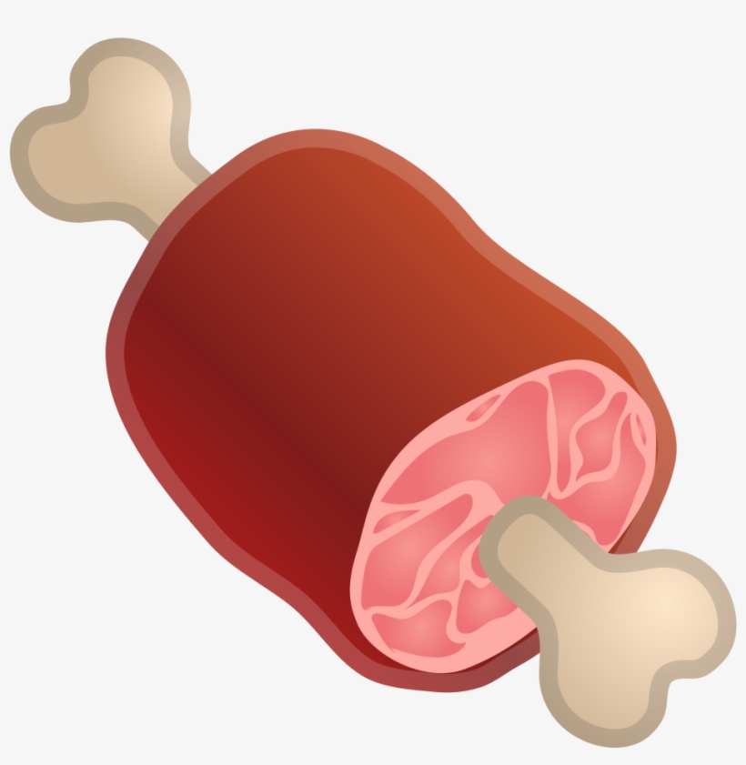 1024 X 1024 9 - Meat On Bone Icon, transparent png download