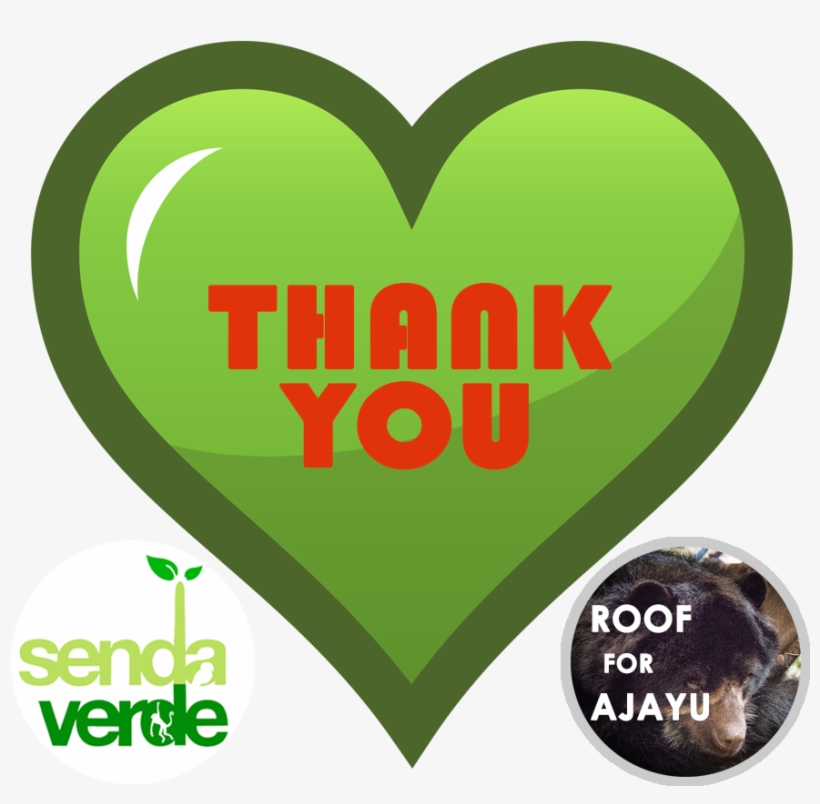 Thank You Ajayu English - Heart, transparent png download
