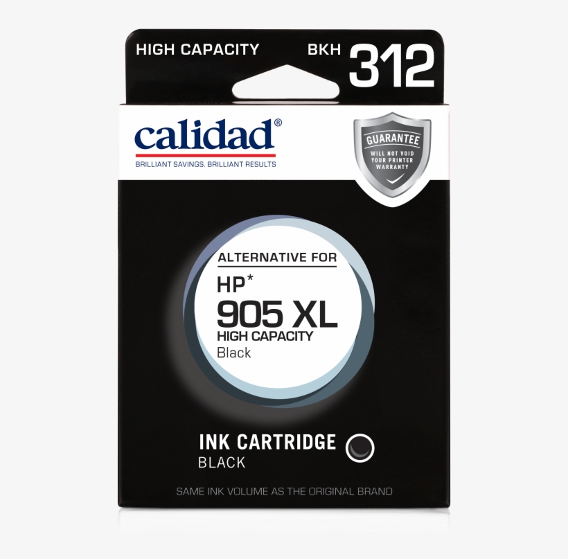 Hp 905 Xl Black - General Supply, transparent png download