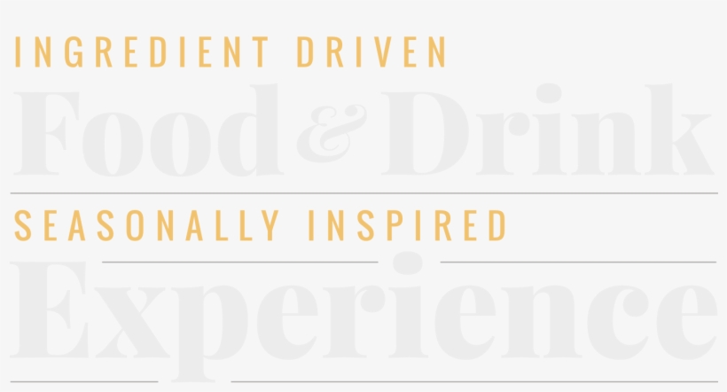 Ingredient Driven Food & Drink And Chef Guided Experience - Jesse Mccartney, transparent png download