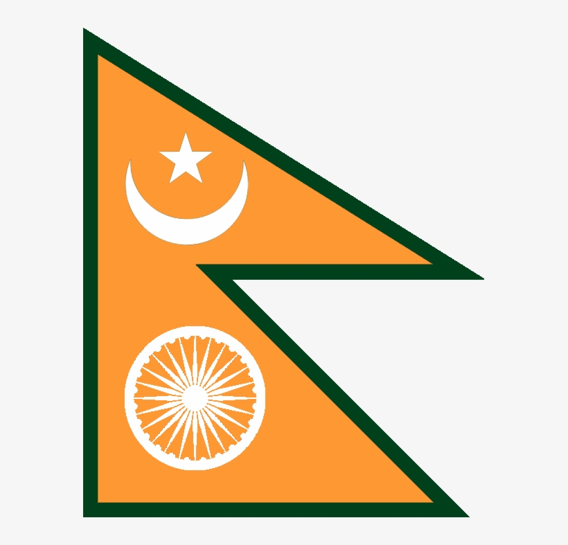 Fictionalindia-pakistan Unification Flag In The Style - Republican Party Of India, transparent png download