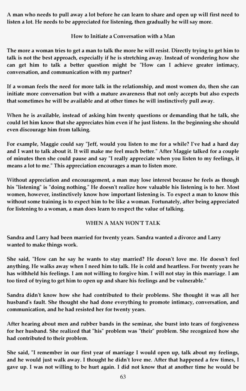 Men Are From Mars, Women Are Fro - Document, transparent png download