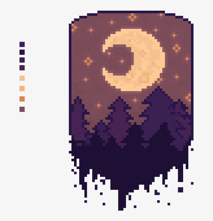 Palette/environment Shading Test - Pixel Palette, transparent png download