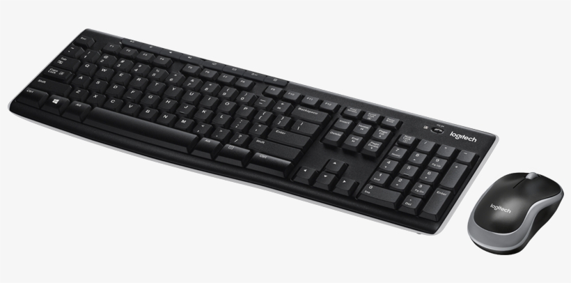 Logitech Keyboard & Mouse Combo - Mk 220 Logitech, transparent png download