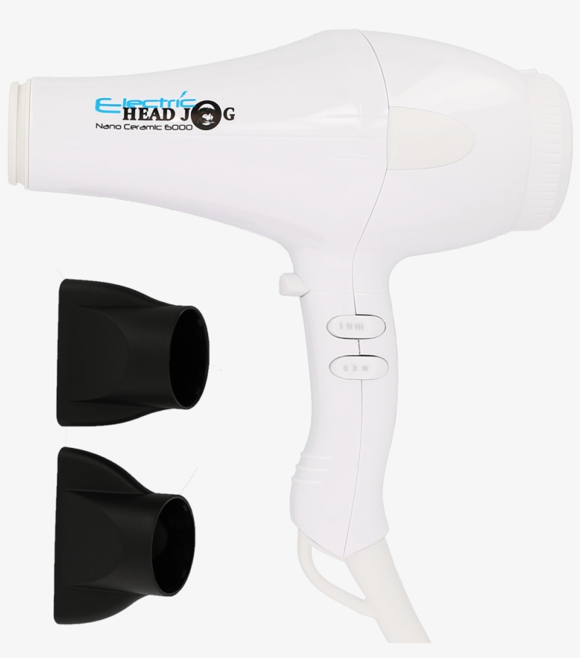 Hairtools Electric Head Jog Nano Ceramic 6000 Hair - Hair Dryer, transparent png download