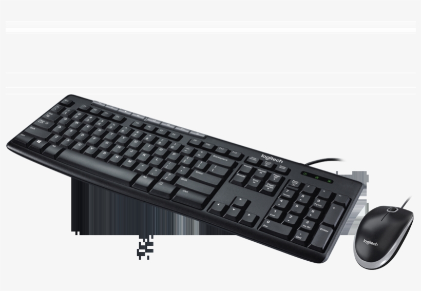 Logitech Mk200 Keyboard And Mouse, transparent png download