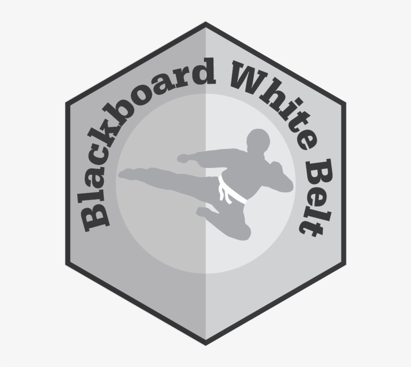 White Belt Level - Sign, transparent png download