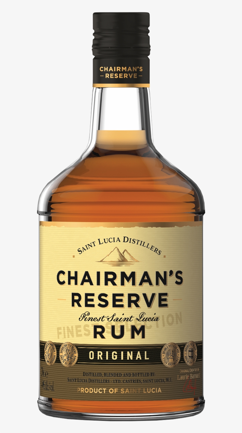 Chairmans Reserve Finest St Lucia Rum - Chairman's Reserve Forgotten Cask, transparent png download