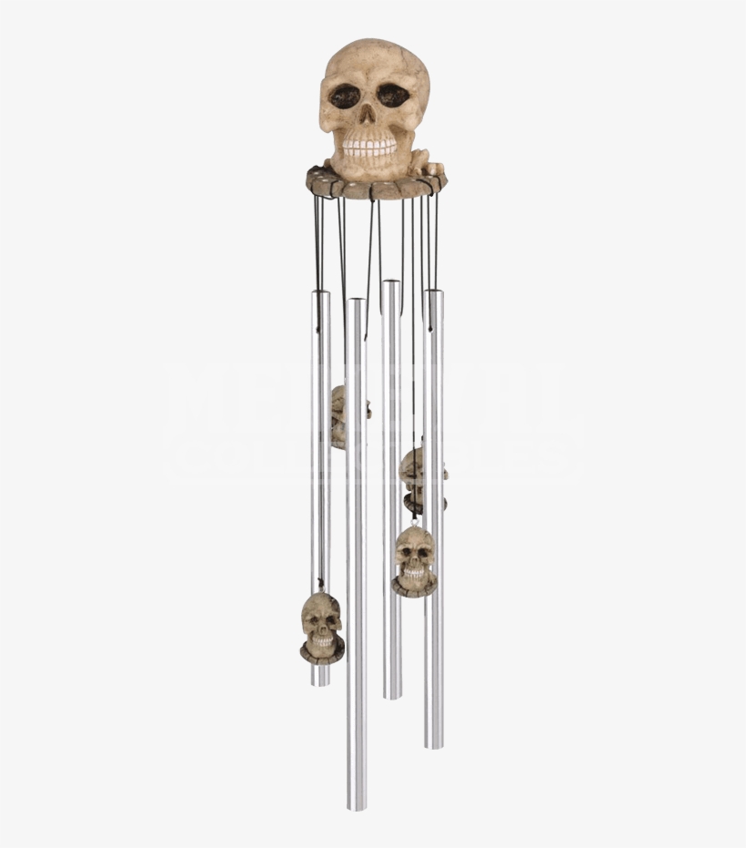 Wind Chime Png - Skull Wind Chimes, transparent png download