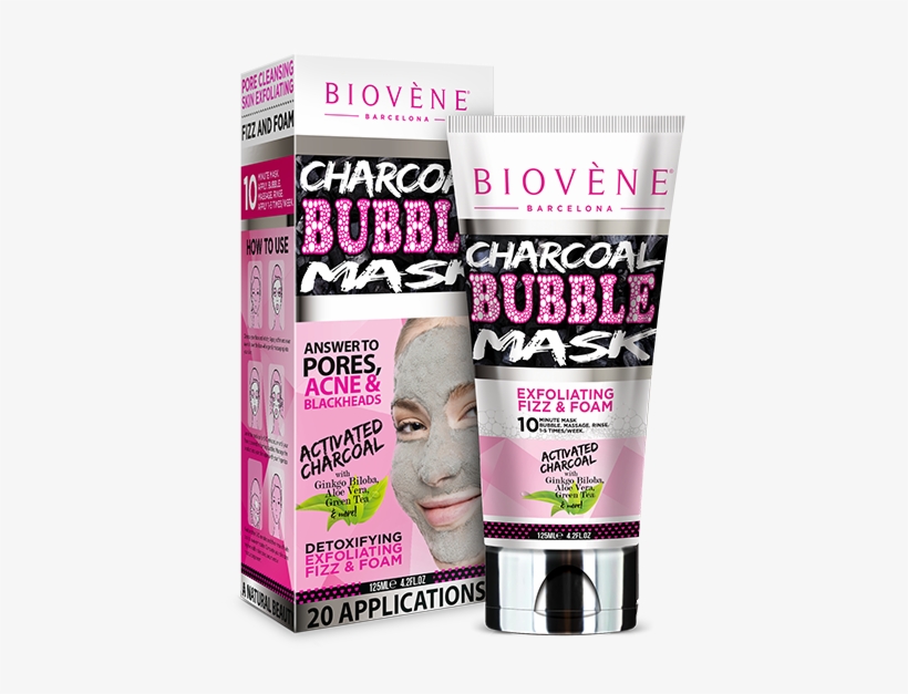 Charcoal Bubble Mask - Eye Liner, transparent png download
