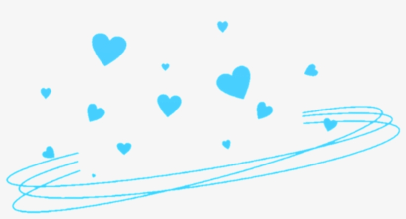 Ftestickers Halo Crown Heartcrown Tumblr Blue Png Transparent - Illustration, transparent png download