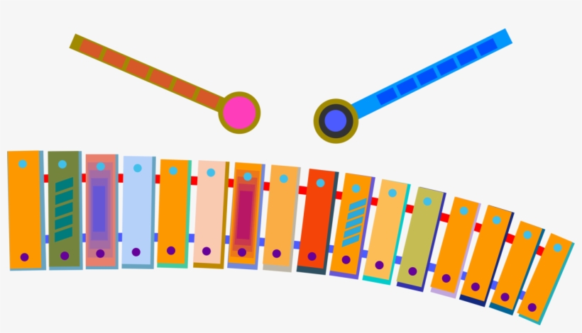 Vector Illustration Of Xylophone Chromatic Musical, transparent png download