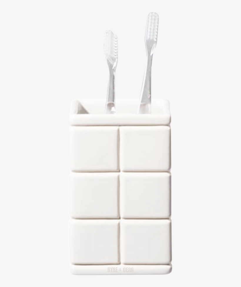 Ceramic Ensemble Tooth Brush Holder - Toothbrush, transparent png download