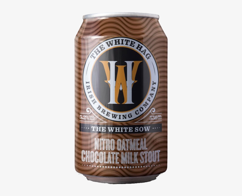 White Sow Oatmeal Chocolate Milk Stout Nitro - White Hag White Sow, transparent png download