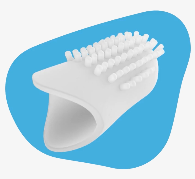 Melo Iko Finger Toothbrush - Toothbrush Finger, transparent png download