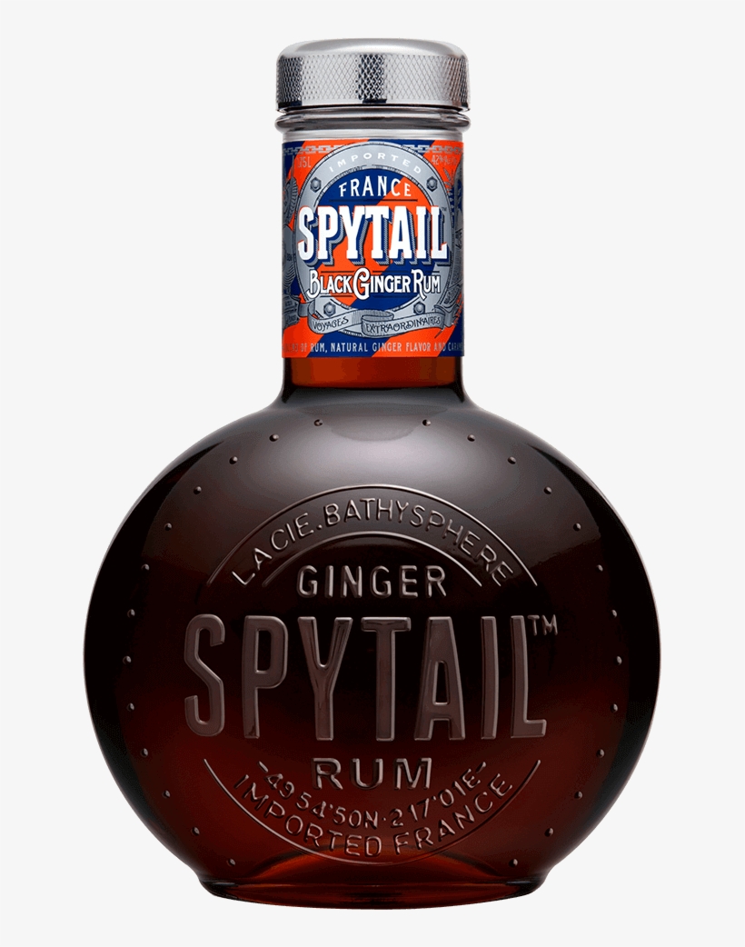 Spytail Ginger Rum - Spytail Black Ginger Rum, transparent png download