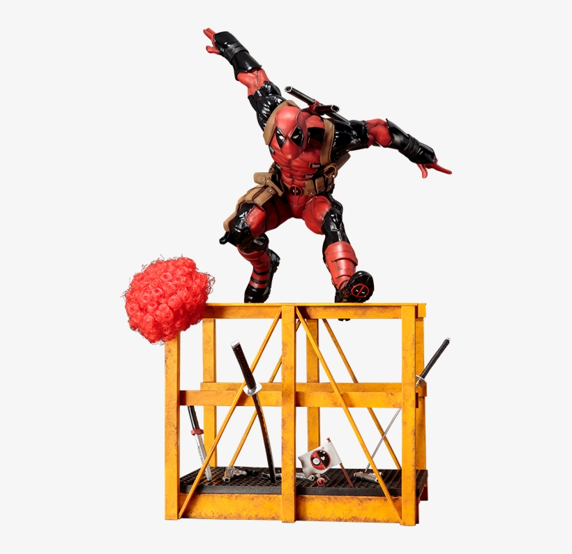 Kotobukiya Super Deadpool Statue - Marvel Now Super Deadpool Artfx Statue, transparent png download