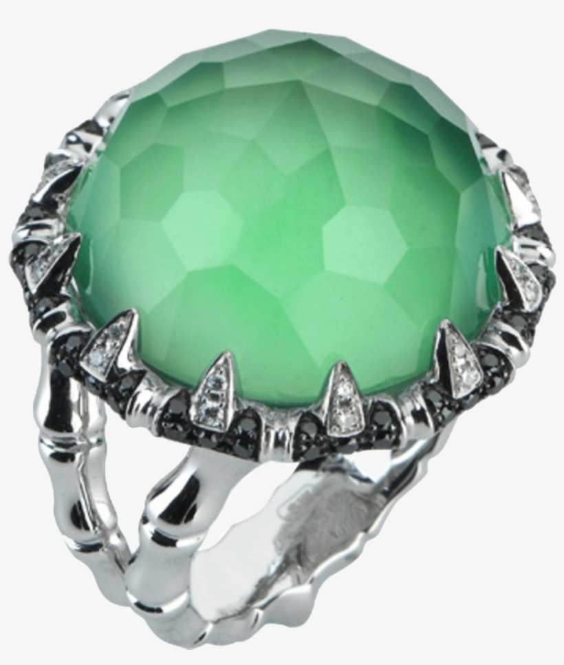 Bonafide Crystal Haze Sea Urchin Large Ring - Diamond, transparent png download