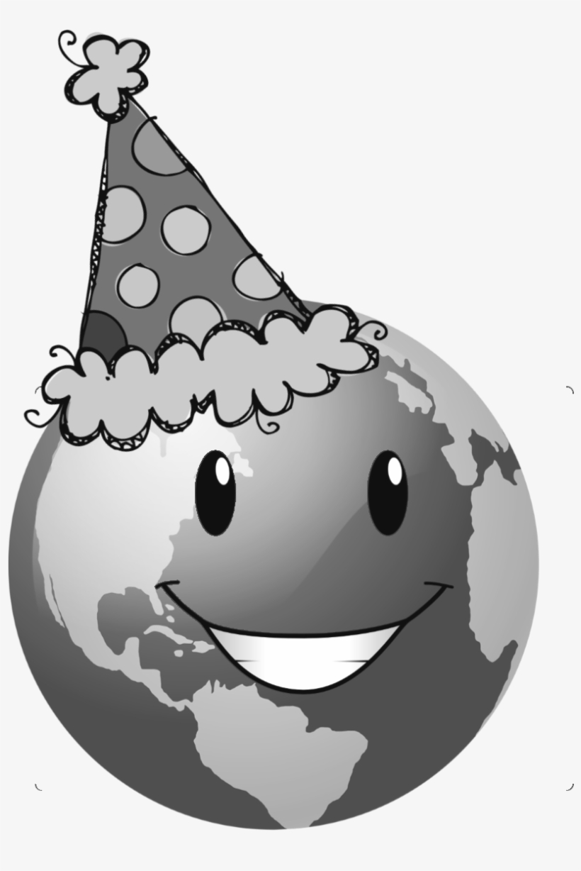 Birthday Party For The World - World Globe Vector Png, transparent png download