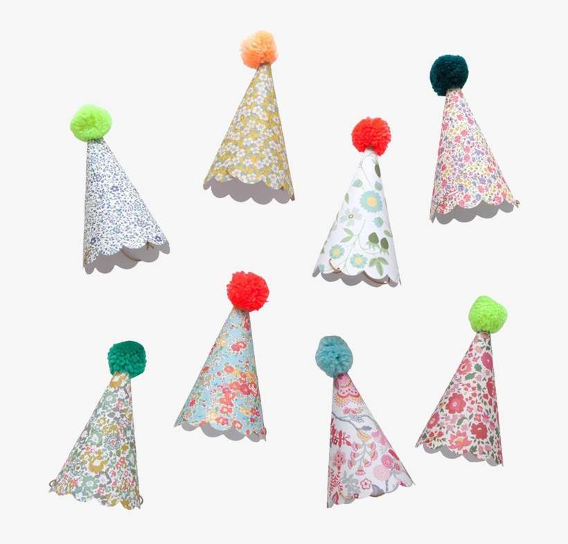 Liberty London Assorted Party Hats - Christmas Tree, transparent png download