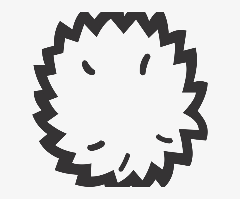 Pom Pom Clipart Black And White, transparent png download