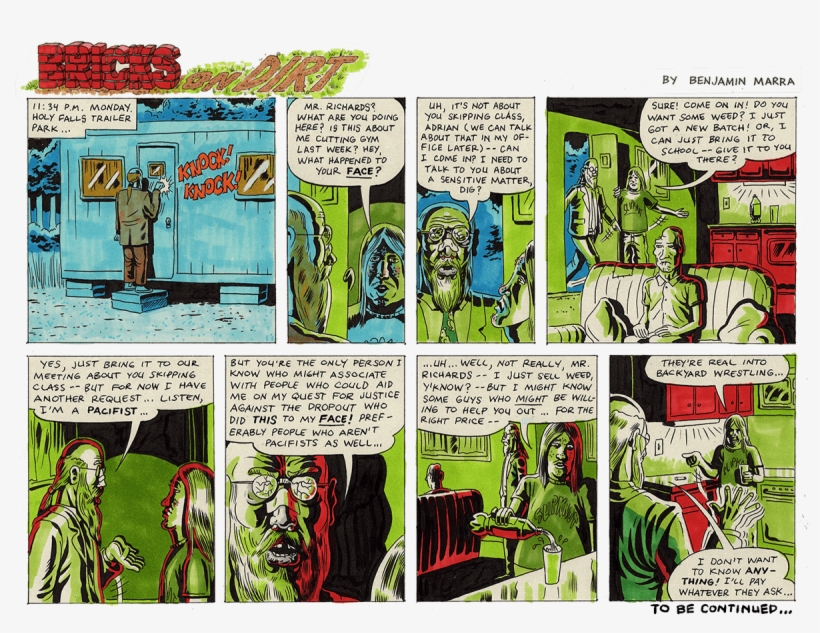 Bricks On Dirt By Benjamin-marra - Comics, transparent png download